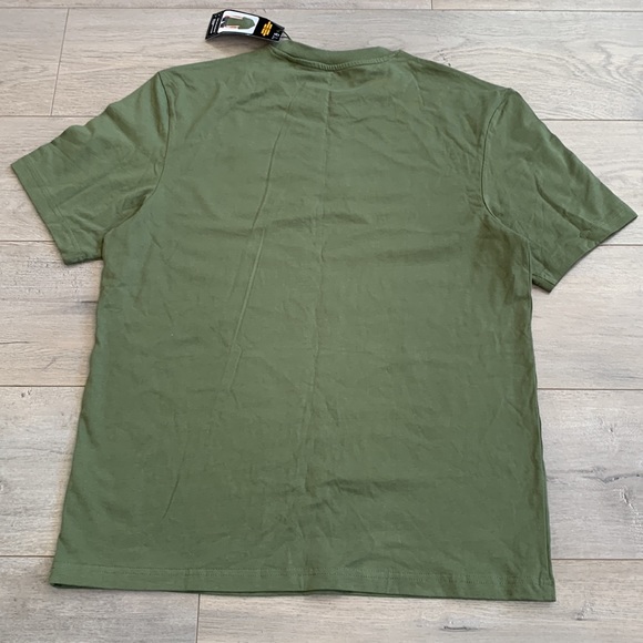NWT CAT Green Tee Medium - Picture 4 of 5